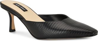 Nine West Camenla Mule in Black at Nordstrom, Size 10.5