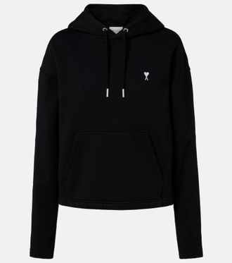 Ami Felpa con cappuccio Ami de Coeur in jersey di cotone