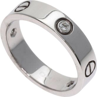 Cartier Love White Gold White Gold (18K) Band Ring (Pre-Owned)