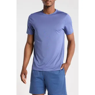90 Degree by Reflex Mesh Oliver Performance T-Shirt in Forever Denim at Nordstrom Rack, Size Xx-Large