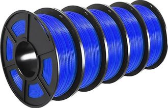 OEM Filamento 3d, Alta Resistencia, Sin Burbujas, Petg Azul 5