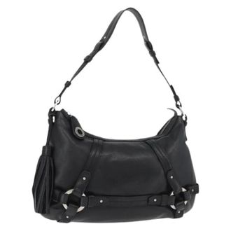 Bally Pre-owned Shoulder Bags, female, Black, Size: ONE SIZE Pre-owned Charm Shoulder Bag