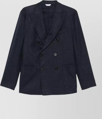 Boglioli wool tailored jacket double breasted design