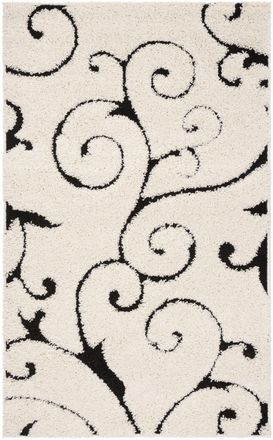 Safavieh Alfombra beige/negro 99 x 160 cm