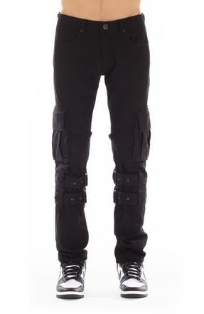 Cult of Individuality Cotton Cargo Jeans in Black at Nordstrom Rack, Size 30