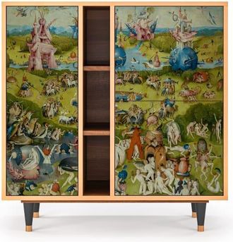 StoryZ Aparador multicolores 3 puertas L 94 cm