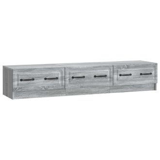 vidaXL Mueble De Tv Con Caj&oacute;n Gris Sonoma 147 X 34,5 X 27 Cm Vidaxl
