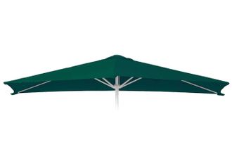 Hhg Nunca Usado] Funda De Recambio Para Sombrilla N23, Funda De Recambio Para Sombrilla, 2x3m Rectangular De Tela/textil 4,5kg Uv 50+, Verde