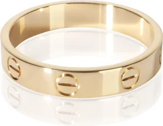 Cartier Pre-Owned Cartier Yellow Gold Small Model Love Ring