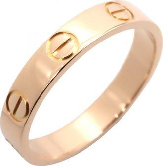 Cartier Gold Pink Gold (18K) Band Ring (Pre-Owned)