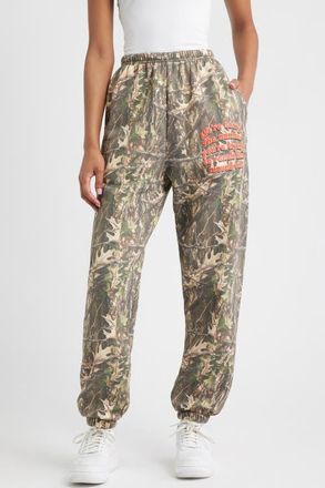 Boys Lie 1-800-Manhunt Kimmy Camo Cotton Blend Sweatpants in Multi at Nordstrom, Size X-Large