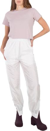 Tibi Ladies Wheat Cotton Cropped T-Shirt