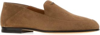Tod's Womens Biscuit Suede Loafers Cocamocha Scarpe Stringate Lace-up Shoes