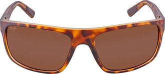 Maui Jim Byron Bay HCL Bronze Rectangular Unisex Sunglasses H746-10M 62