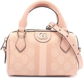 Gucci Pre-owned Gucci Super Mini GG Supreme Ophidia Satchel Ladies EV5W7H68HEVLP9JI