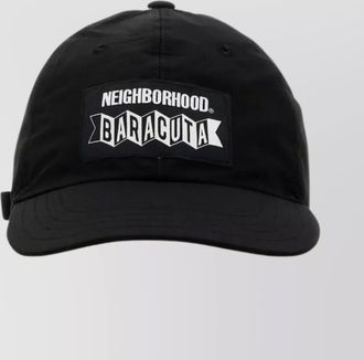 Baracuta polyester blend baseball cap with curved visor
