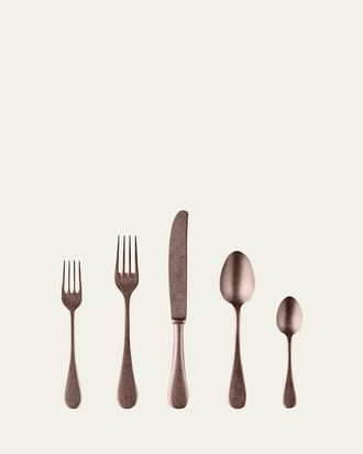 Mepra Vintage Champagne 5-Piece Flatware Setting