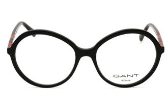 GANT GA4148 Round Acetate Eyeglasses - Black
