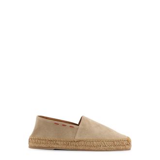 Kiton Stitch-detail Espadrilles - male - Kiton - Espadrilles - Beige - 11 UK - Shoes