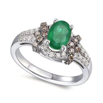 Le Vian Ladies Costa Smeralda Emeralds Rings set in 14K Vanilla Gold