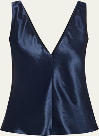Maria McManus Satin V-Neck Camisole
