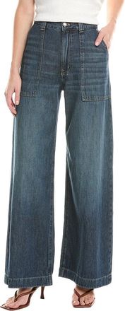 Madewell Lindewood Wash Super Wide Leg Jean