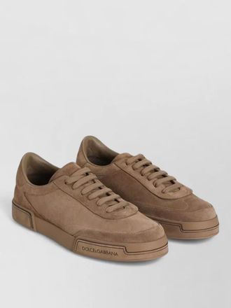 Dolce & Gabbana suede low-top sneakers