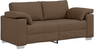 vidaXL Sofa Brown 180 x 77 x 82 cm Fabric vidaXL
