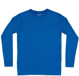Devold Classic L/S Merinoshirt f&uuml;r Herren | blau