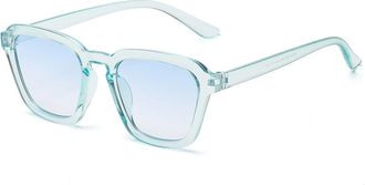 Generic Mens Driving Sports Sunglasses Outdoor Womens Driving Vacation Sun Glasses(Blue)