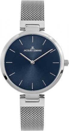 Jacques Lemans Womens 1-2110C Ladies Milano Watch - Silver - One Size