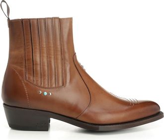 Lidfort Texan Leather Ankle Boot