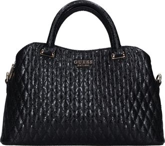 Guess Betula 4G Satchel - Dames - Handtassen - Zwart - ONE Size - Tassen
