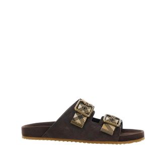 Burberry Sliders, female, Brown, Size: 10 US Urchin Sandal