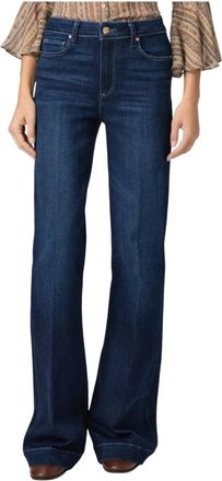 Paige Leenah Boot-cut Jeans - Dames - Bootcut Jeans - Blauw - W30 - Katoen - Jeans