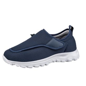 Generic Diabetic Shoes Extra Wide Fit Adjustable Slip-On Shoes Diabetic Friendly Breathable Sneakers with Soft Sole, Flat Bottom Lightweight Casual Outdoor Wa