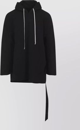 Rick Owens cotton drawstring hoodie