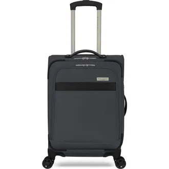 WALLYBAGS Stratford Softside 20 Carry On Spinner Luggage in Graphite at Nordstrom
