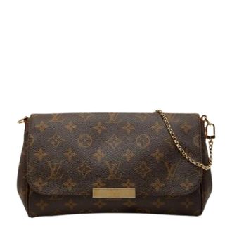 Louis Vuitton Pre-owned Cross Body Bags, female, Brown, Size: ONE SIZE Pre-owned Vintage Plastic Cross Body Bag