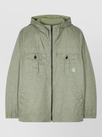 Paul Smith hooded jacket dual sides drawstring waist