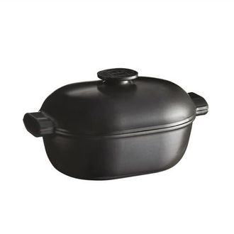 Emile Henry Delight 4.3 Quart Oval Dutch Oven, Slate at Nordstrom