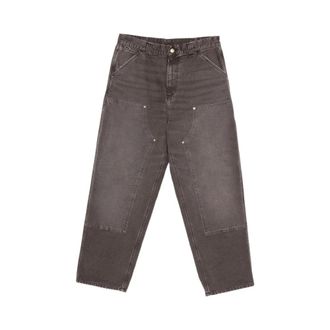 Carhartt Work in Progress Carhartt Wip, Straight Jeans, male, Gray, Size: XS Straight Jeans