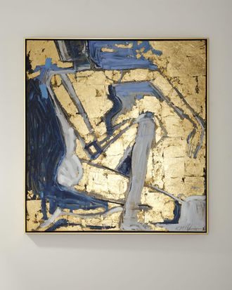 RFA Fine Art Seated Figure Gold & apos; Wall Art