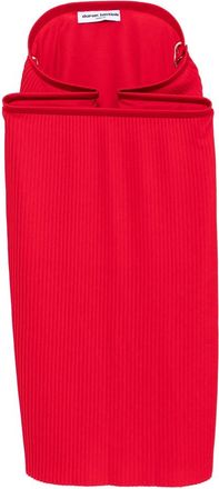 Duran Lantink Pleated Midi Skirt