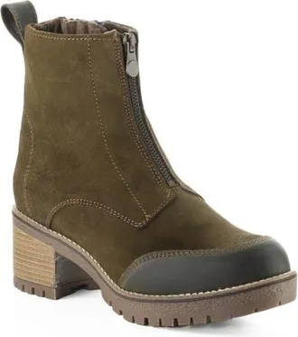 Bos. & Co. Munro Bootie in Olive at Nordstrom, Size 40