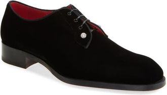 Christian Louboutin Chambeliss Derby in J323-Black at Nordstrom, Size 10.5Us