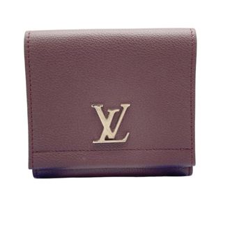 Louis Vuitton Bordeaux Leather Wallet (Bi-Fold) (Pre-Owned)