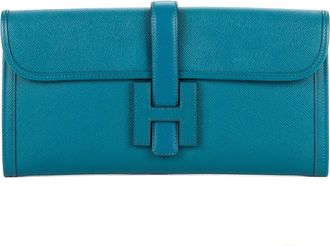 Herm&egrave;s Jige Pouch Clutch