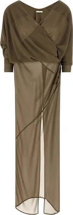 Entire studios Bicolor Polyester Long Womens Dress