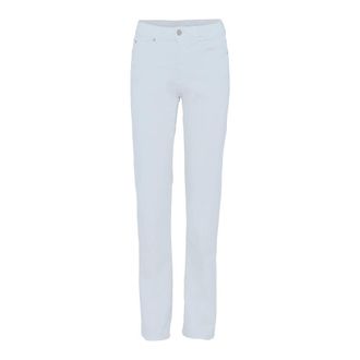 C.Ro Jeans, Dames, Blauw, L, Leer, Slim-fit broeken